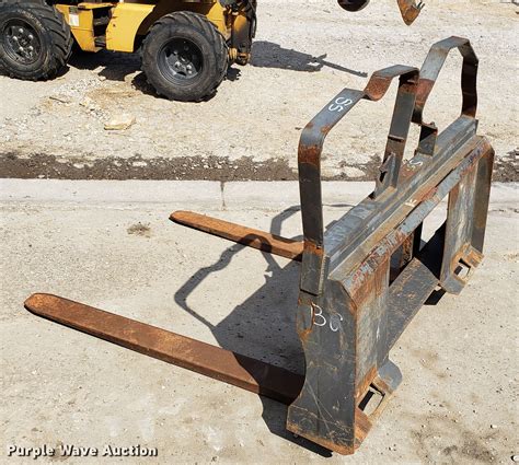 used skid steer pallet forks for sale ontario|cheap skid steer pallet forks.